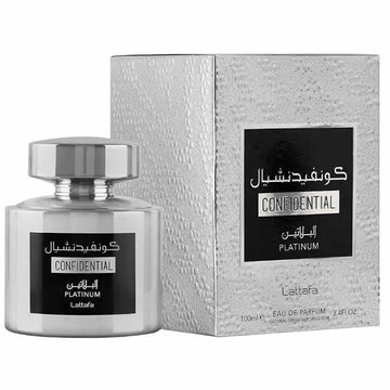 🪙✨ Lattafa Confidential Platinum Eau de Parfum 100 ml