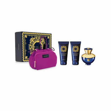 🖤💙 Versace Dylan Blue Pour Femme Eau de Parfum 100 ml Set 4 Piezas